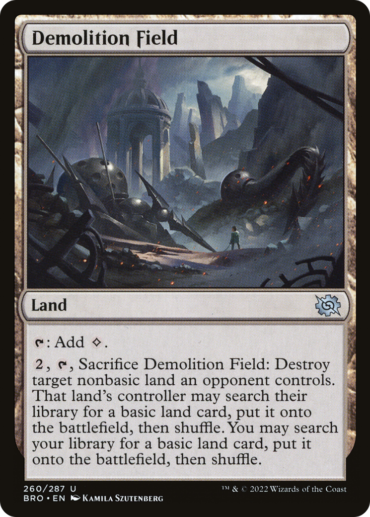 Demolition Field [The Brothers' War]-1