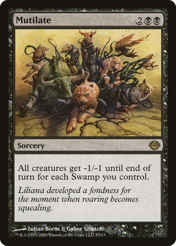 Mutilate [Duel Decks: Garruk vs. Liliana]-1