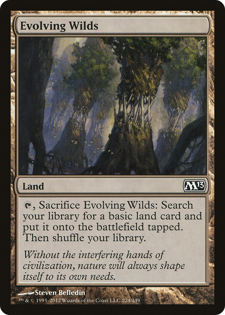 Evolving Wilds [Magic 2013]-1