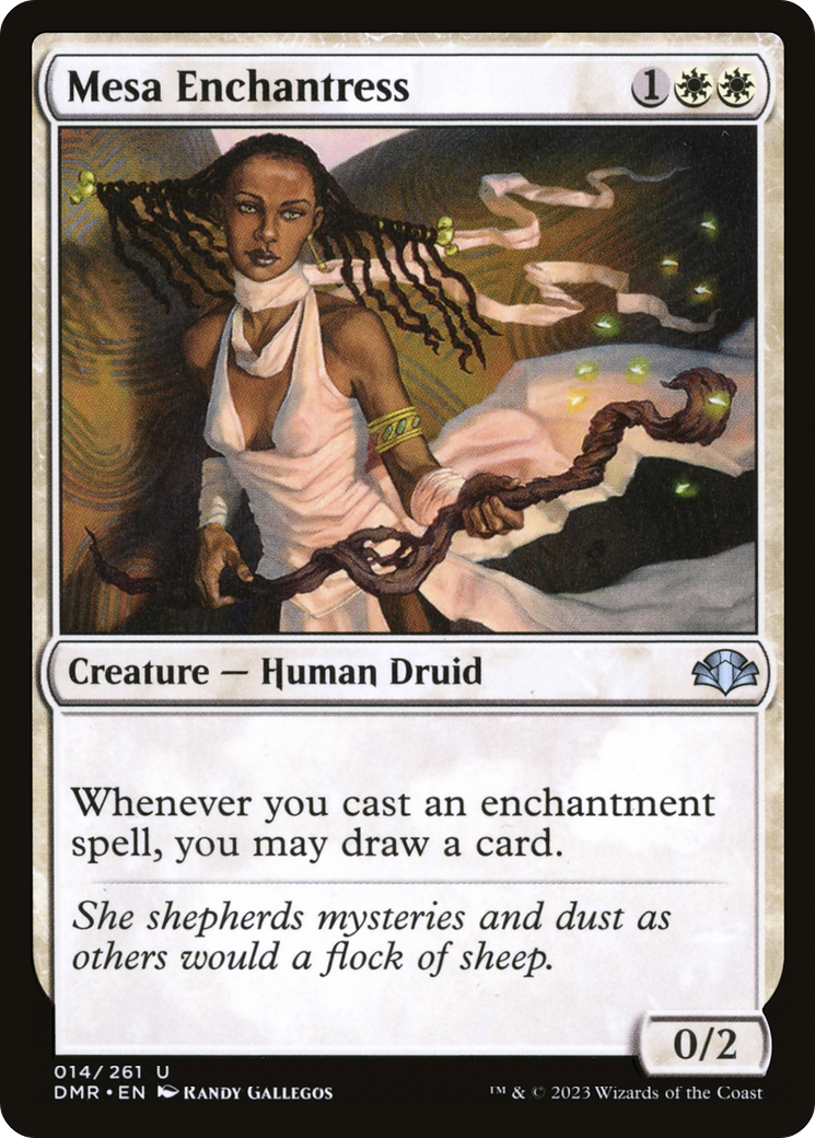 Mesa Enchantress [Dominaria Remastered]-1