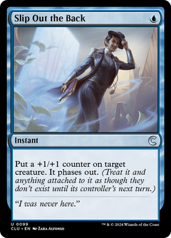 Slip Out the Back [Ravnica: Clue Edition]-1