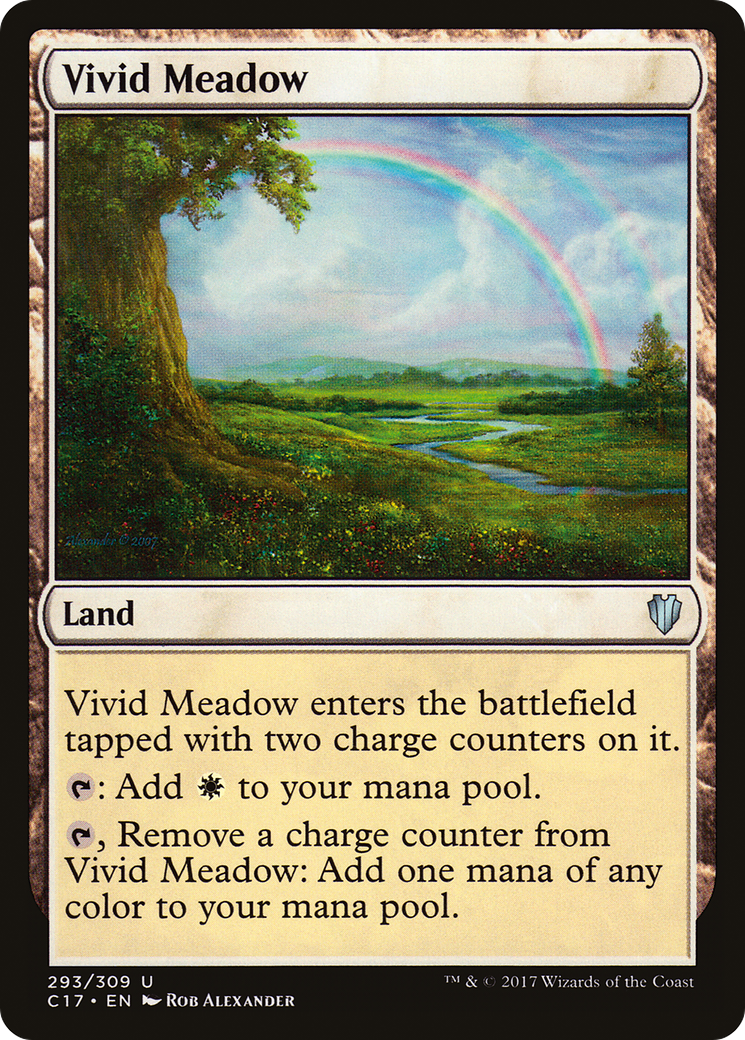Vivid Meadow (C17-293) - Commander 2017-1