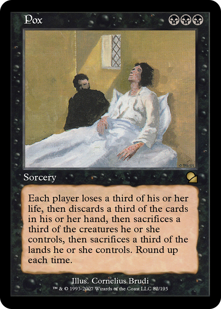 Pox (ME1-082) - Masters Edition Foil-1