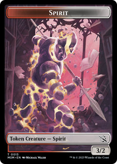 First Mate Ragavan // Spirit (13) Double-Sided Token [March of the Machine Tokens]-2