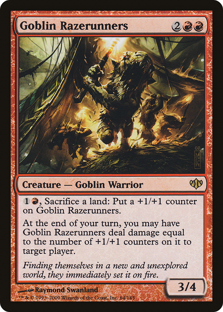 Goblin Razerunners [Conflux]-1