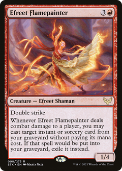 Efreet Flamepainter [Strixhaven: School of Mages]-1