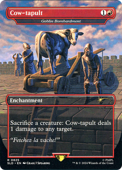 Cow-tapult - Goblin Bombardment [Secret Lair Drop Series]-1