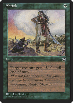 Shrink (Onatah Flavor Text) [Homelands]-1