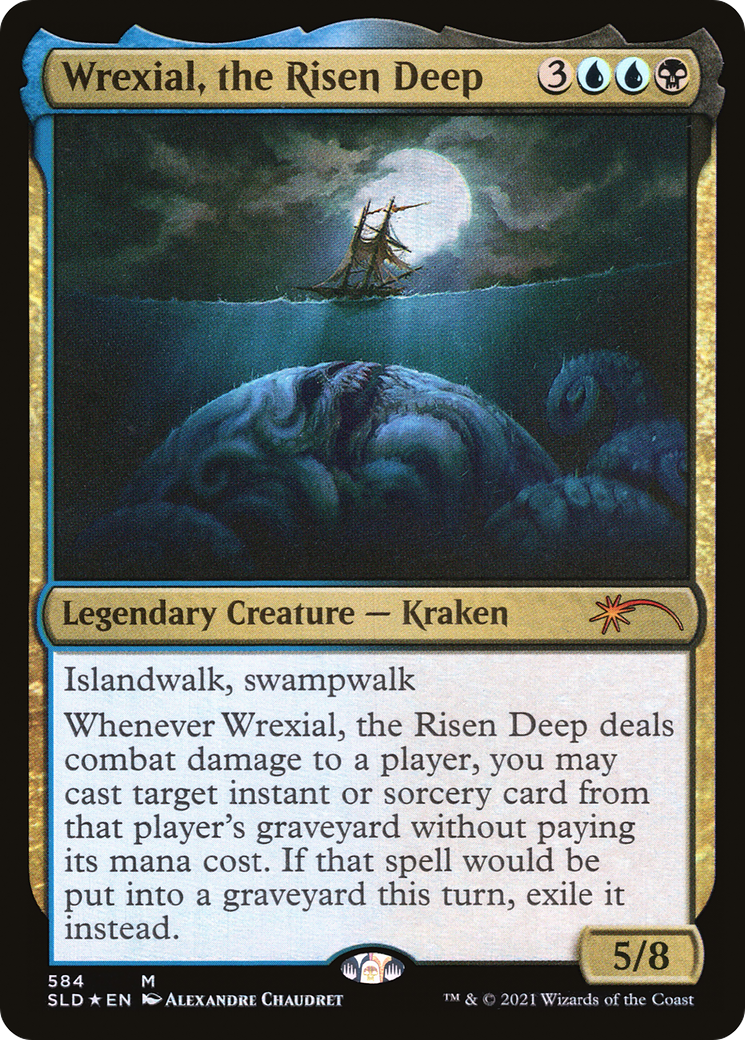 Wrexial, the Risen Deep (SLD-584) - Secret Lair Drop Foil-1