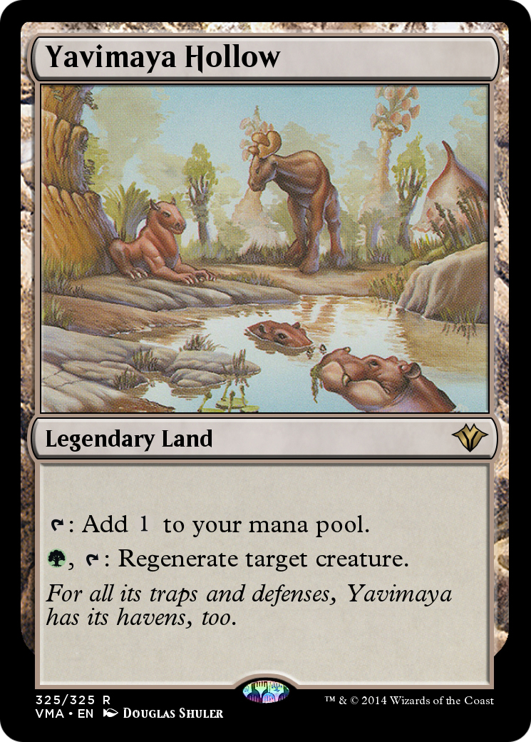 Yavimaya Hollow (VMA-325) - Vintage Masters Foil-1