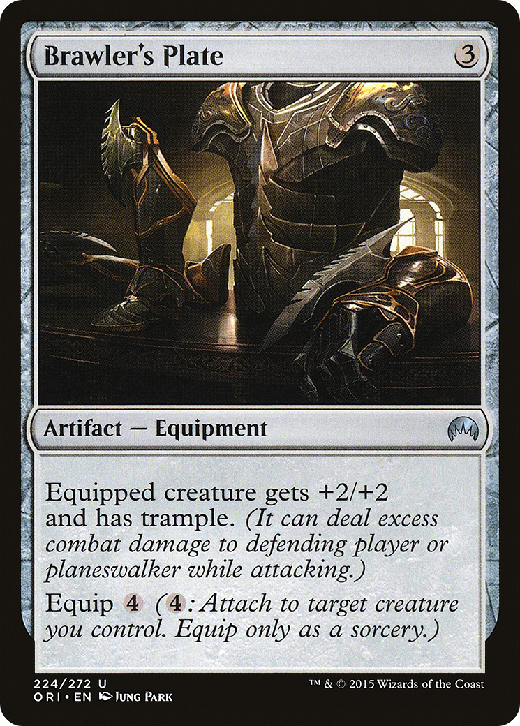 Brawler's Plate [Magic Origins]-1