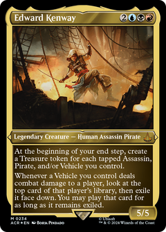 Edward Kenway (ACR-234) - Assassin's Creed Etched Foil-1