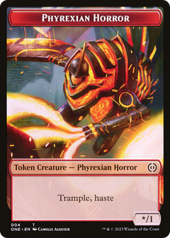 Phyrexian Horror (TONE-004) - Phyrexia: All Will Be One Tokens-1