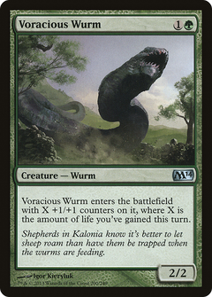 Voracious Wurm (M14-200) - Magic 2014-1