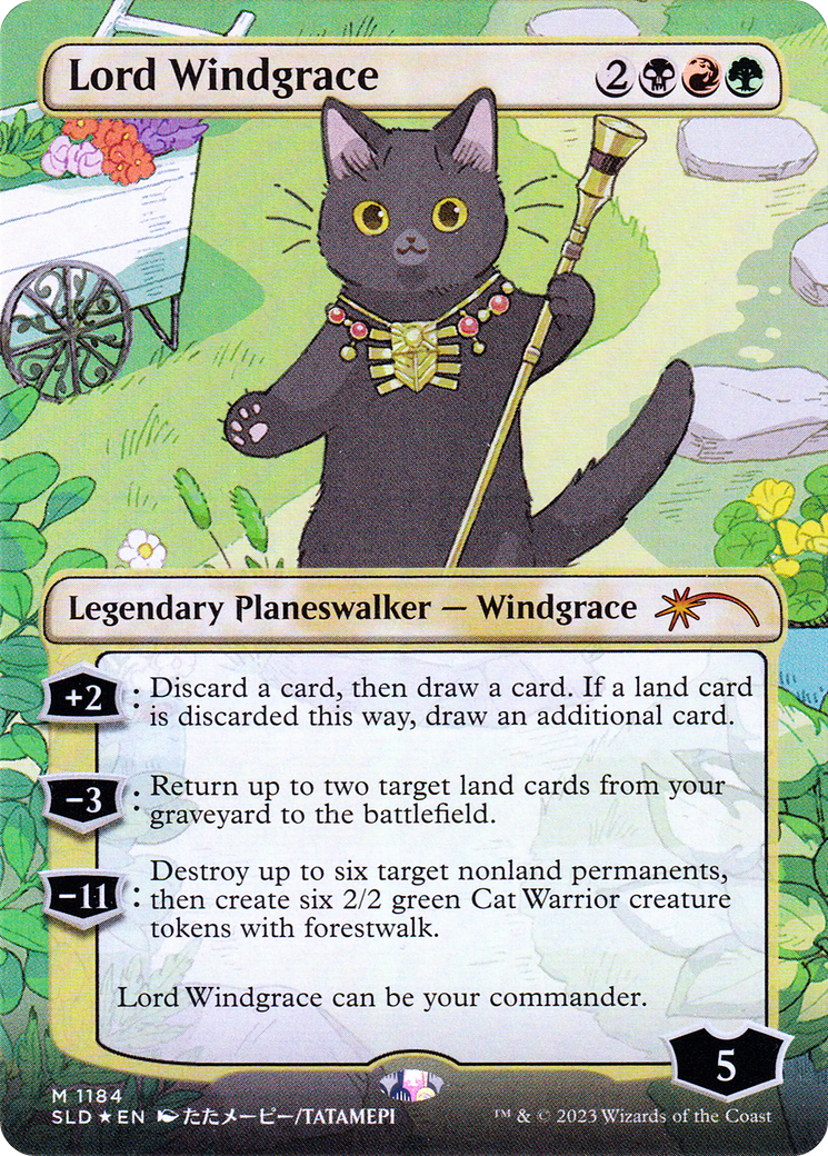 Lord Windgrace (Borderless) [Secret Lair Drop Series]-1