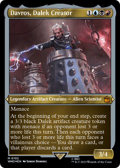 Davros, Dalek Creator (Display Commander) - Thick Stock [Doctor Who]-1