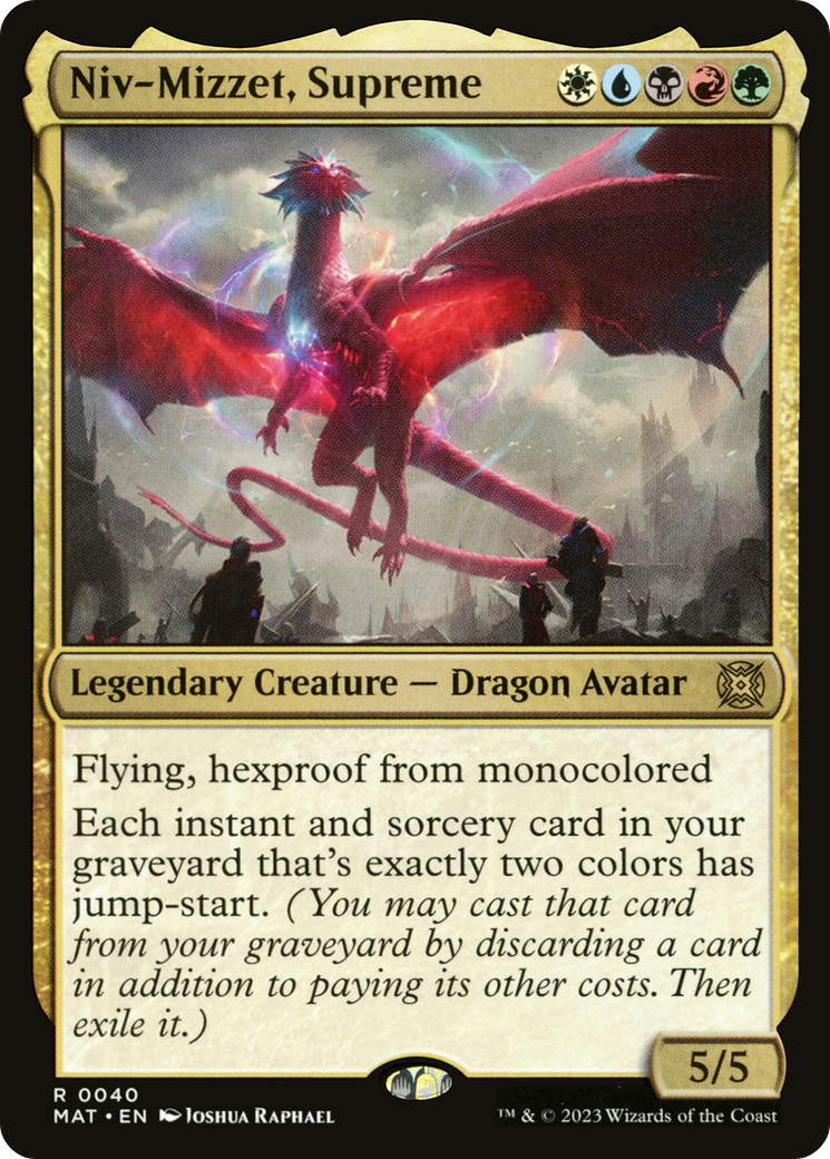 Niv-Mizzet, Supreme [March of the Machine: The Aftermath]-1