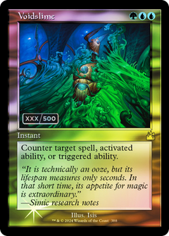 Voidslime (Retro Frame) (Serial Numbered) (RVR-388) - Ravnica Remastered Foil-1
