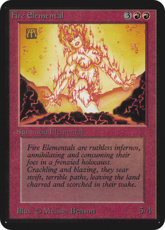 Fire Elemental (LEA-) - Limited Edition Alpha-1