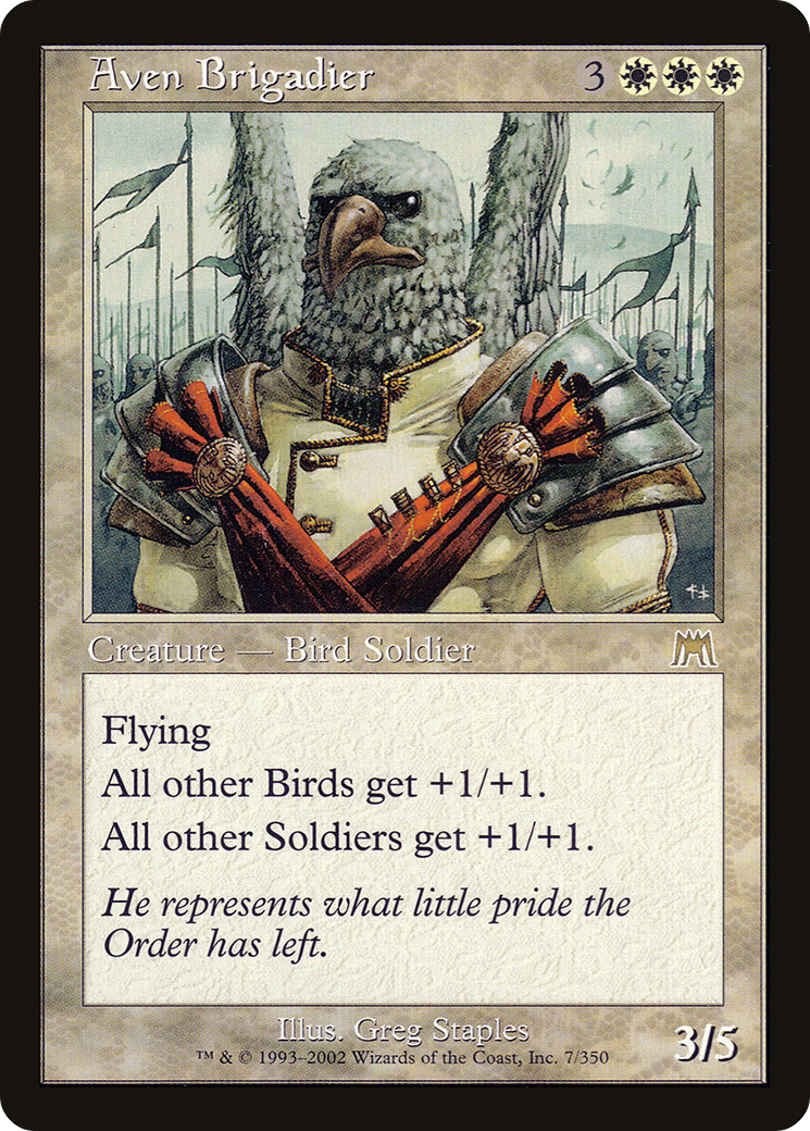 Aven Brigadier [Onslaught]-1