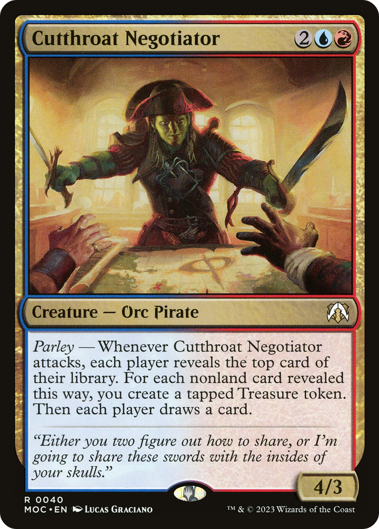 Cutthroat Negotiator [March of the Machine Commander]-1