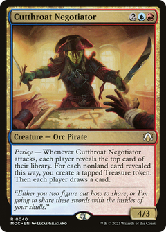 Cutthroat Negotiator [March of the Machine Commander]-1
