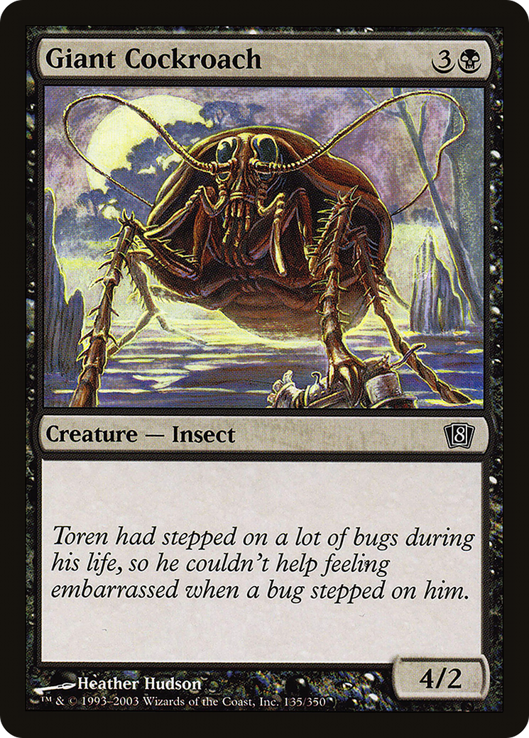 Giant Cockroach [Eighth Edition]-1