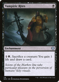 Vampiric Rites (SCD-116) - Starter Commander Decks-1
