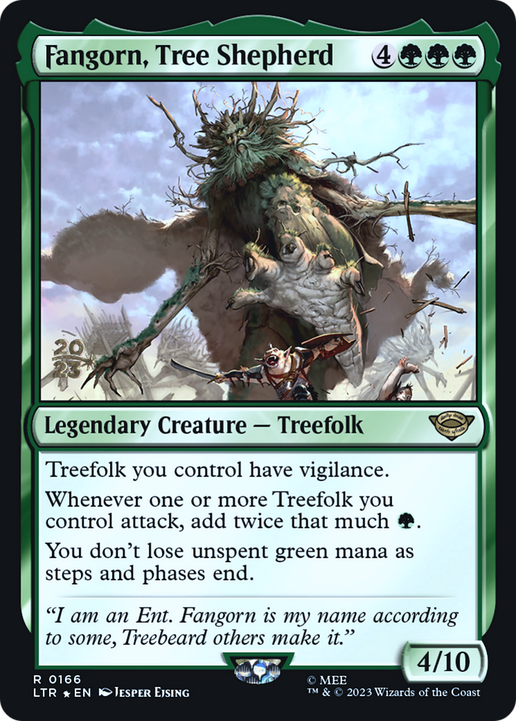 Fangorn, Tree Shepherd [The Lord of the Rings: Tales of Middle-Earth Prerelease Promos]-1
