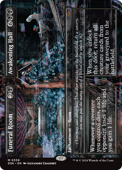 Funeral Room // Awakening Hall (Borderless) [Duskmourn: House of Horror]-1