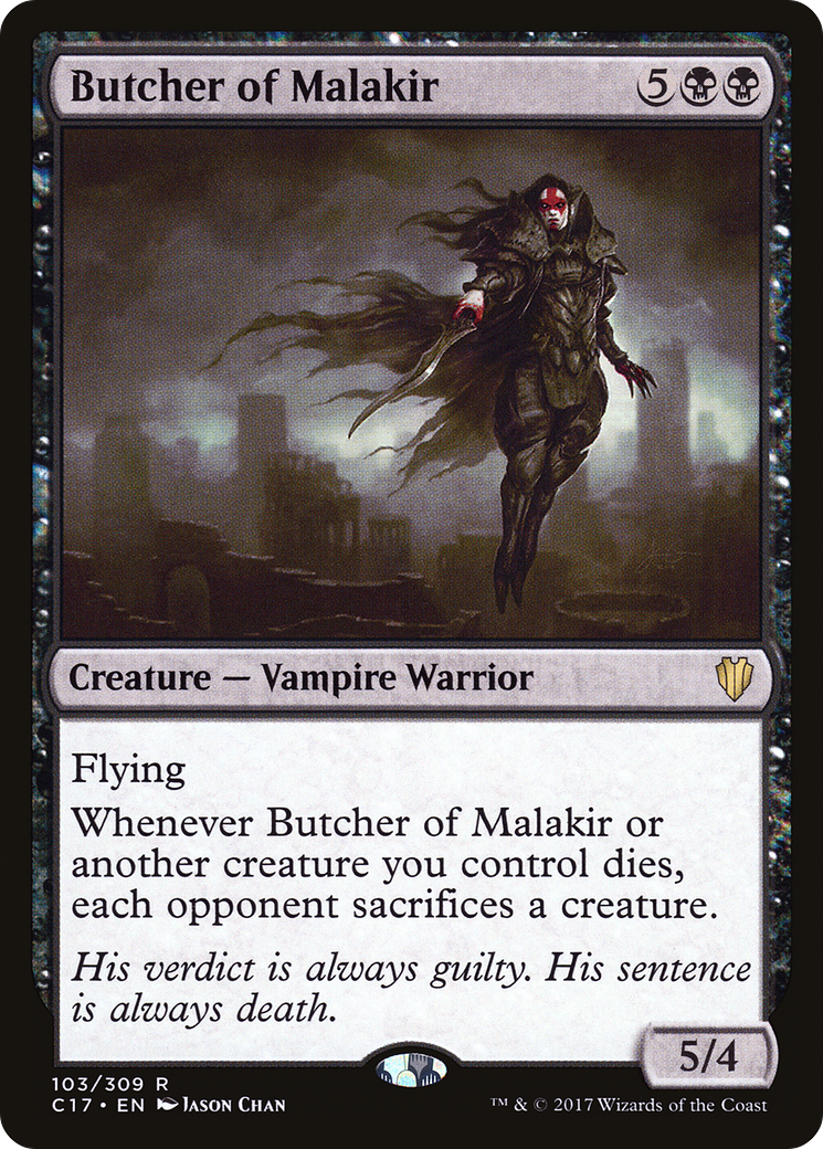 Butcher of Malakir [Commander 2017]-1
