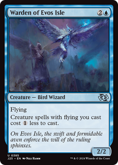 Warden of Evos Isle [Foundations Jumpstart]-1