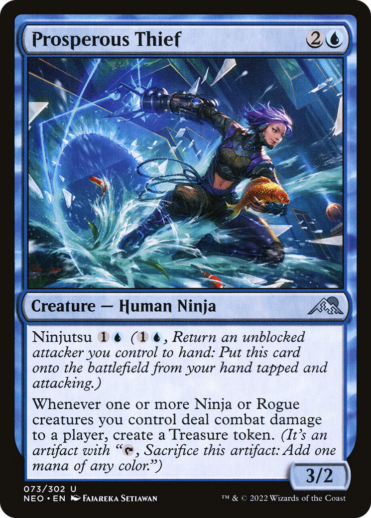 Prosperous Thief [Kamigawa: Neon Dynasty]-1