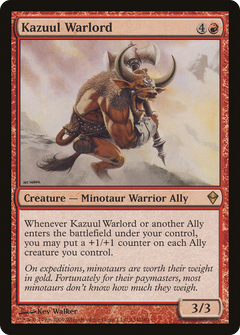 Kazuul Warlord [Zendikar]-1