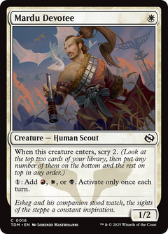 Mardu Devotee [Tarkir: Dragonstorm]-1