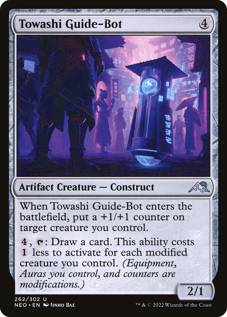 Towashi Guide-Bot (NEO-262) - Kamigawa: Neon Dynasty-1