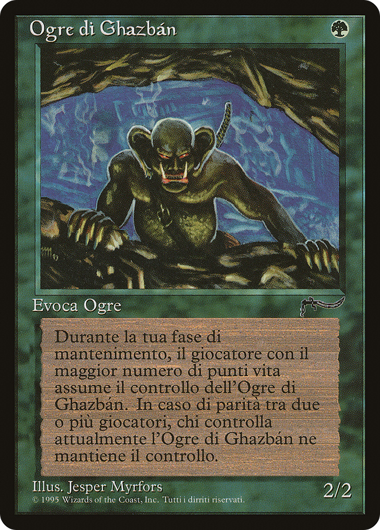 Ghazban Ogre (Italian) "Ogre di Ghazban" (REN-) - Rinascimento-1