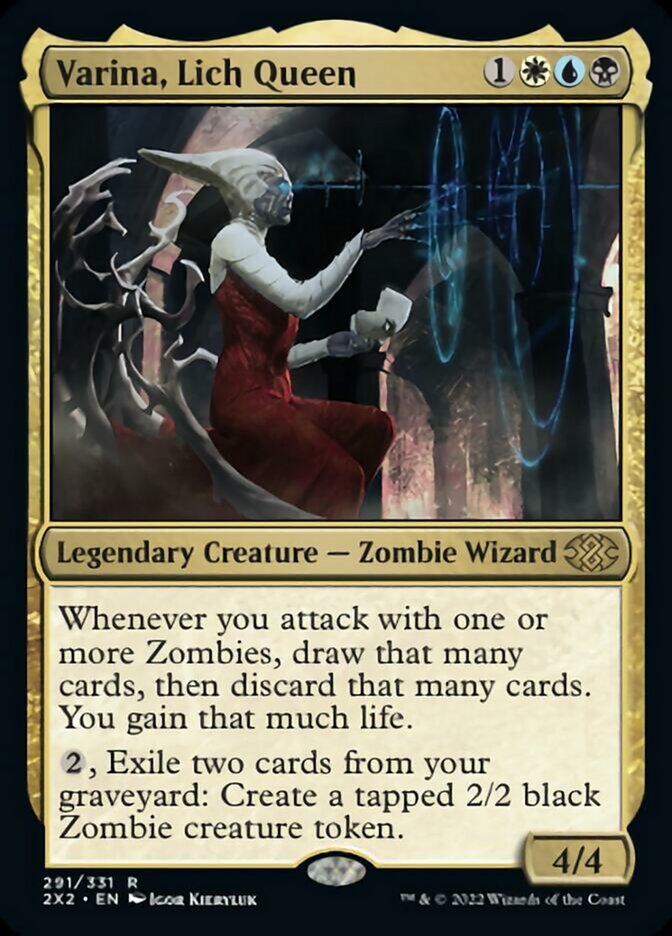 Varina, Lich Queen [Double Masters 2022]-1