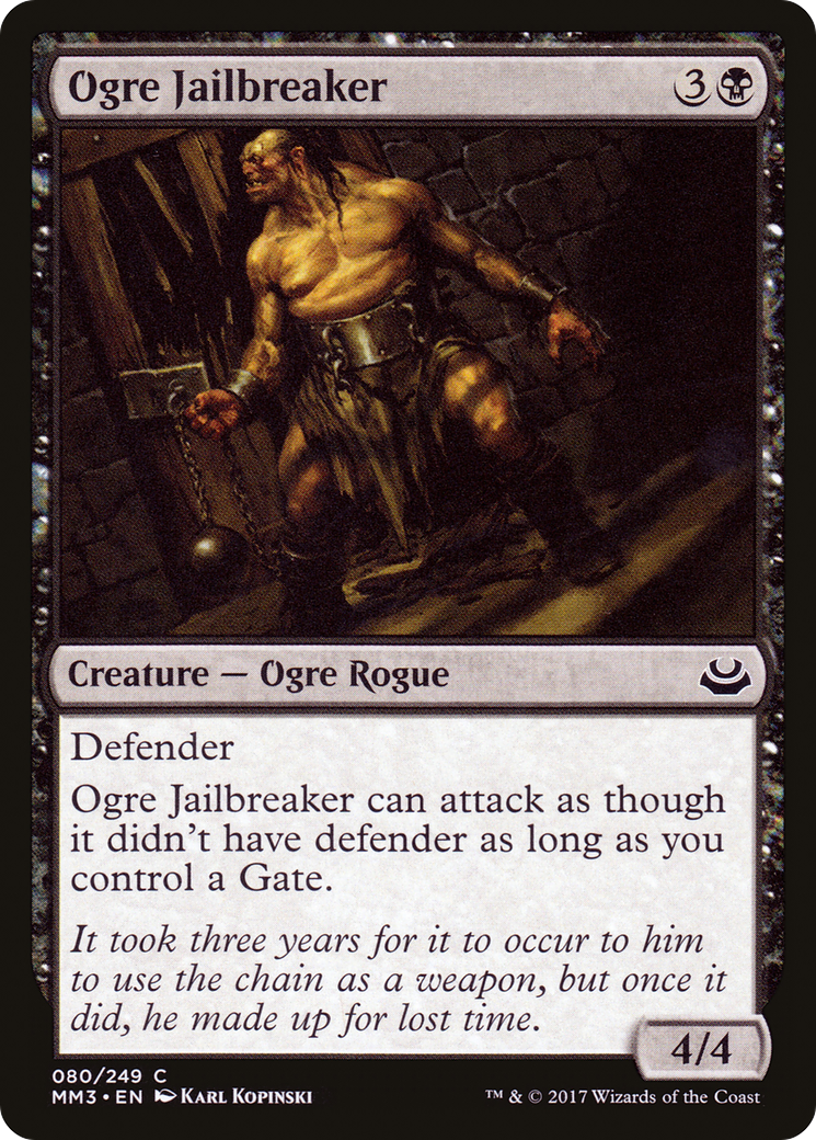 Ogre Jailbreaker [Modern Masters 2017]-1