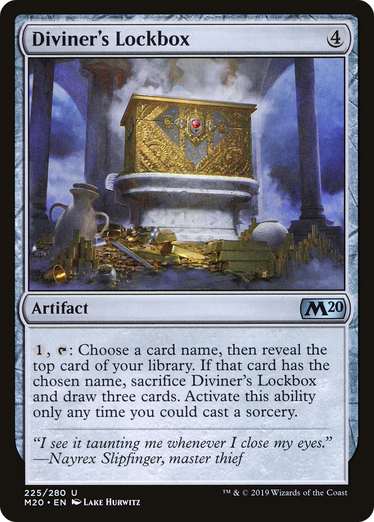 Diviner's Lockbox [Core Set 2020]-1