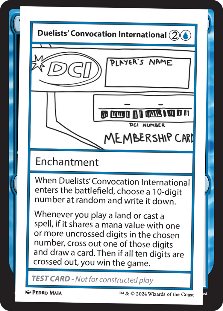 Duelists' Convocation International [Mystery Booster 2 Playtest Cards]-1