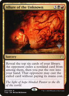 Allure of the Unknown (Promo Pack) [Theros Beyond Death Promos]-1
