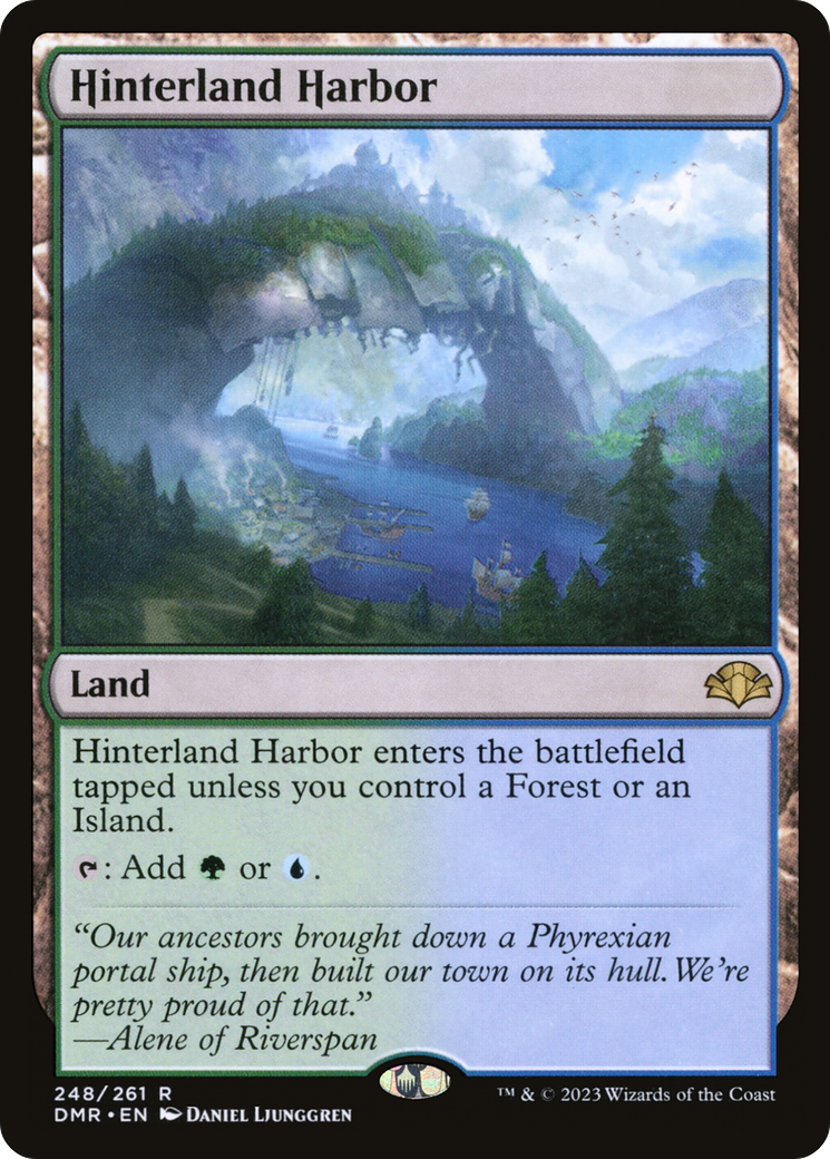 Hinterland Harbor [Dominaria Remastered]-1