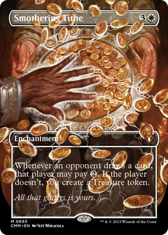 Smothering Tithe (Borderless Alternate Art) [Commander Masters]-1