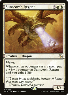 Sunscorch Regent [March of the Machine Commander]-1