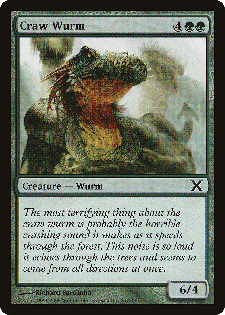 Craw Wurm [Tenth Edition]-1
