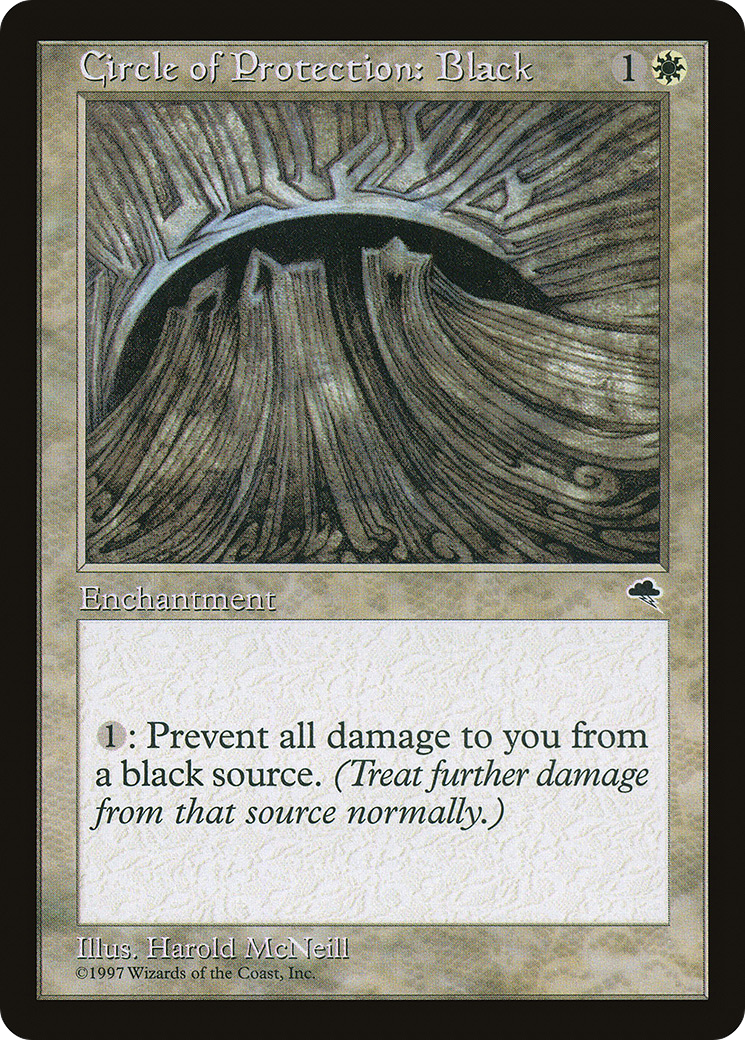 Circle of Protection: Black [Tempest]-1
