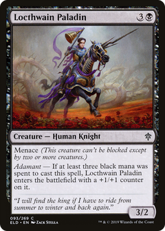 Locthwain Paladin [Throne of Eldraine]-1