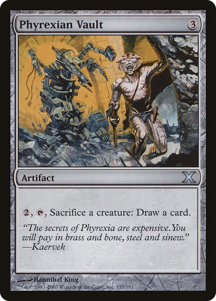 Phyrexian Vault [Tenth Edition]-1