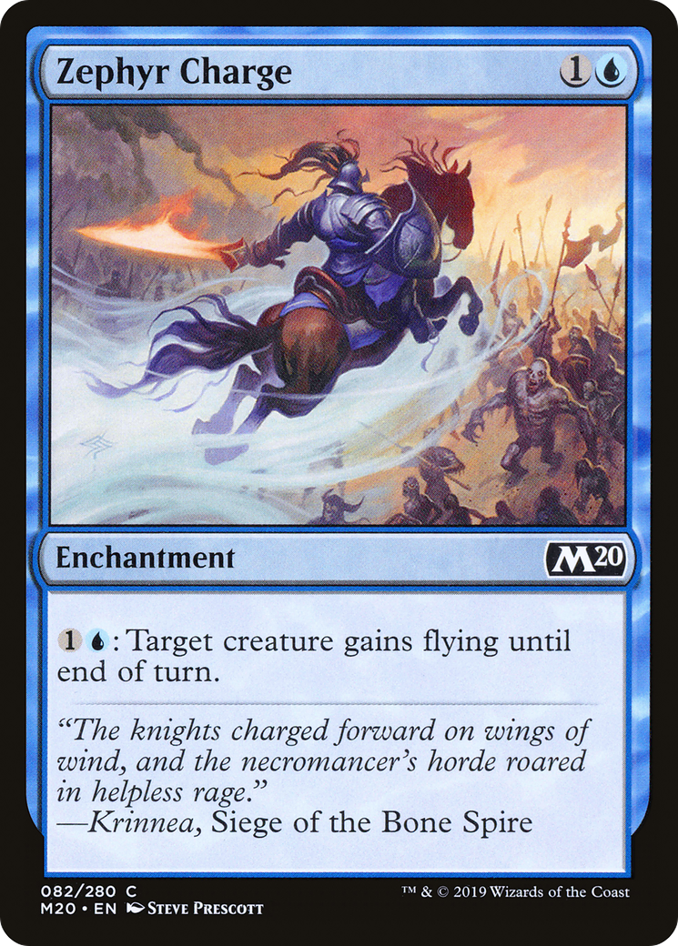 Zephyr Charge (M20-082) - Core Set 2020-1